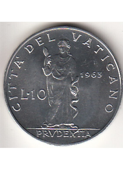 1964 - Anno II - Lire 10 Prudentia Fior di Conio Paolo VI 